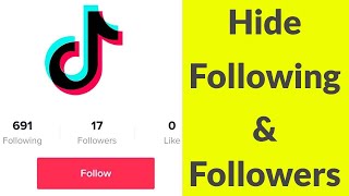 how to hide tiktok following list  tiktok following list privacy settings [upl. by Mayer]