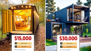 5 Shipping Container Homes You Can Order Right now [upl. by Notsruht]