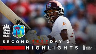 Kavem Hodge Hits Maiden Century  Highlights  England v West Indies Day 2  Rothesay Test 2024 [upl. by Krantz564]