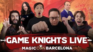 Game Knights Live Barcelona w Jacob Bertrand amp Spice8Rack  Magic Gathering Commander Gameplay MTG [upl. by Millard]