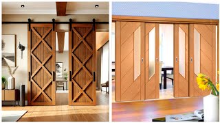 Stunning Wooden Sliding Door Designs  Modern Sliding Glass Door Ideas  Home Decoration Place [upl. by Heyra574]