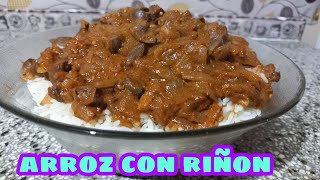 ARROZ Con RIÑÓN  Cómo Limpiar Y Depurar Riñón De Res [upl. by Yentroc]