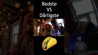 Dårligste VS Bedste Streetfood pt 11🌮 [upl. by Enileqcaj]