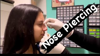 Nose piercing [upl. by Areyk]