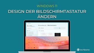 Design der Bildschirmtastatur ändern Windows 11 [upl. by Noremak807]