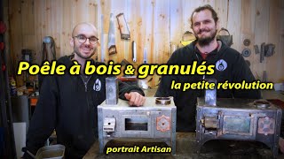 Artisan Poêle à Bois et Granulés TITOO  Habitat Alternatif  portrait artisanat  Voyage Voyages [upl. by Rizzi]