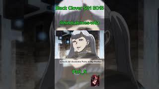 Black Clover Season 1 Episode 15 In Hindi Audio blackclover naruto anime goddragonballanimetv [upl. by Agnot]