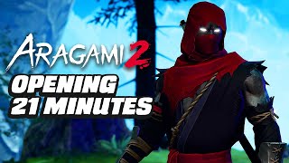 First 21 Minutes of Aragami 2 Gameplay [upl. by Blinny781]