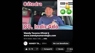 Felicidades Team Wandy 80 Indic4do [upl. by Ahsemat]