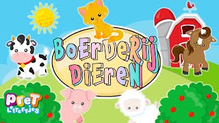 Boerderijdieren Dierennamen Jouw Dreumes leert eerste woordjes met boerderijdieren Dreumes filmpjes [upl. by Atterual5]