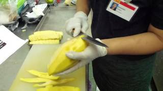 How to cut a mango Thai style [upl. by Pettifer423]