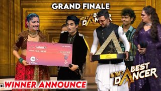 Winner Announce of India Best Dancer Season 4 Today Episode  IBD Season 4 Grand Finale Episode [upl. by Einattirb]