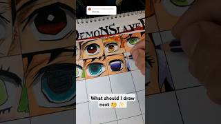 Shinobu Eye👀Drawing shorts demonslayer shabirart [upl. by Sorkin280]