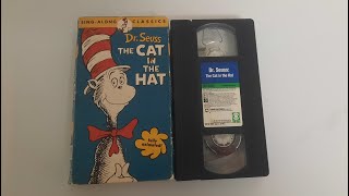 Full VHS Dr Seuss The Cat In The Hat [upl. by Kcyrred]