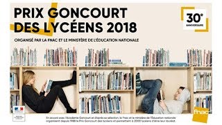 Le Prix Goncourt des Lycéens fête ses 30 ans [upl. by Alleusnoc]