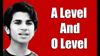 A Level And O level Education System By Little Professor Hammad Safi [upl. by Bilski]