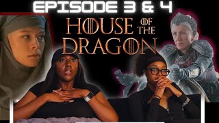 HOUSE OF THE DRAGON SEASON 2 EPISODE 3 AND 4 REACTION [upl. by Kelwen]