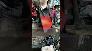 One knife axe forging process smartwork goodtools [upl. by Benjamen]