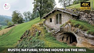 Discover the mysterious stone house on the hill The ideal living space for natureloving souls [upl. by Leftwich]