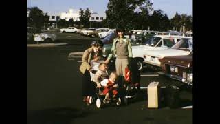 Melbourne Tullamarine Airport carpark 1975 Australia Silent footage [upl. by Brigham]