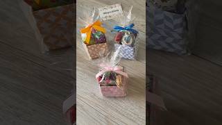 How to make party favour boxes how howto origamigiftbox origami partyfavors [upl. by Nnylg370]