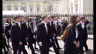 Jareds graduation  Peterhouse Cambridge 25 June 2014 [upl. by Fagen]