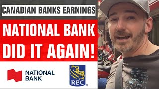 Canadian Banks Earnings  RY and National Bank They Did it Again [upl. by Ireva732]