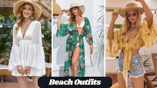 Modern Beach Outfits Ideas  Beach Dress Designs  Beach Fashion WomenFashion671 [upl. by Ikkela95]