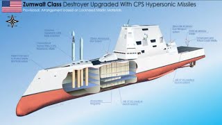 US Navy’s Hypersonic Missile Will Give Zumwalt Class New Capability [upl. by Elime]