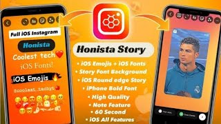 Honista🔥 iOS✅ fonts💖 and APK💥 [upl. by Ettenoj]