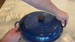 Le Creuset Signature Cast Iron Everyday Pan Review [upl. by Vonnie]