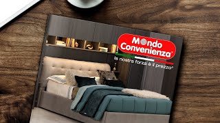 Letto matrimoniale contenitore STONE  MONDO CONVENIENZA [upl. by Leeban]