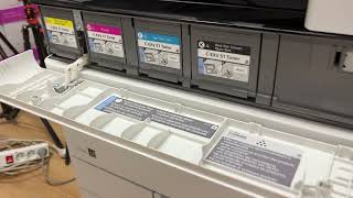 Toner replacement CANON c5535 c5535i c5540i c5550i c5560i CEXV51 GPR55 [upl. by Yecram]