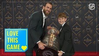 Kid Correspondent Matt G hits the red carpet at the 2019 NHL Awards [upl. by Notna]