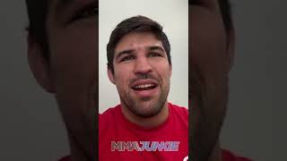 Vicente Luque excited to fight Nick Diaz Hes a guy I always wanted to fight ufc nickdiaz [upl. by Oremo174]