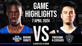 Ibaraki Robots vs Yokohama BCorsairs  Game Highlights [upl. by Gibbeon]