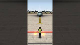 Lockheed Martin C130J JASDF  Parking MiniGame Washington  World of Airports [upl. by Ydnys]