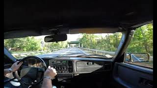 1991 Saab 900 SE Turbo Convertible 5 Speed test drive [upl. by Allanson398]