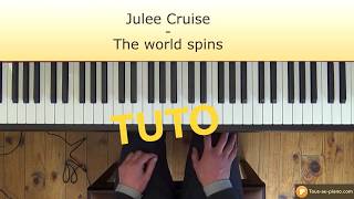 The world spins Julee Cruise  tutoriel intro piano [upl. by Arac735]