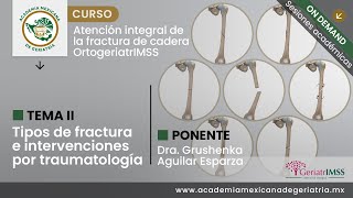 “Tipos de fractura e intervenciones por traumatología” [upl. by Akener]