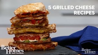 5 Grilled Cheese Recipes [upl. by Draillih]