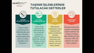 Taşınır İşlemlerinde Tutulacak Defterler [upl. by Atneuqal]