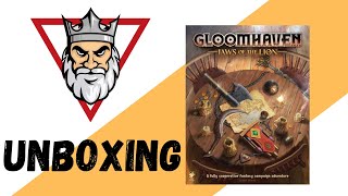 Gloomhaven Jaws of the Lion  Unboxing [upl. by Jeffcott]