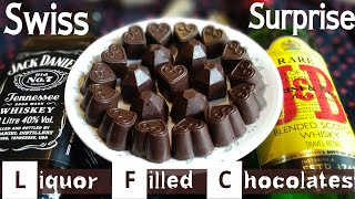 🔥 Unbelievable LiquorFilled Chocolate Recipe A Sweet Surprise 🍫🥂 [upl. by Nadaha]