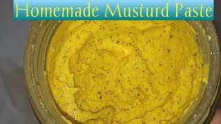 Homemade Musturd Paste Recipe By Mrs AsifDailyroutinevlogct8gy [upl. by Naxor]