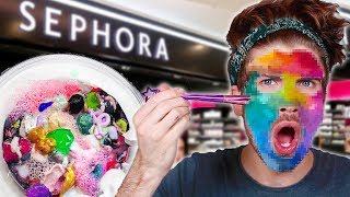 Mixing Every Face Mask From Sephora Together [upl. by Ecyt321]