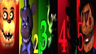 The Return To Freddys 15 Jumpscare Simulator ALL JUMPSCARES [upl. by Hazel199]