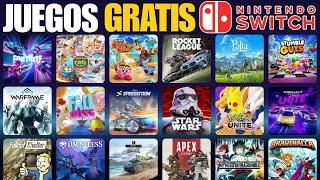 Los MEJORES juegos GRATUITOS para tu Nintendo Switch ACTUALIZADO 2024 [upl. by Secundas601]