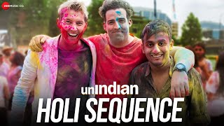 Holi Sequence  unINDIAN  Brett Lee amp Tannishtha Chatterjee  SalimSulaiman  Shraddha Pandit [upl. by Salkin421]