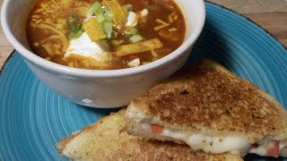 how to make Chicken Tortilla Soup pressurecooker chickentortillasoup [upl. by Eronel]